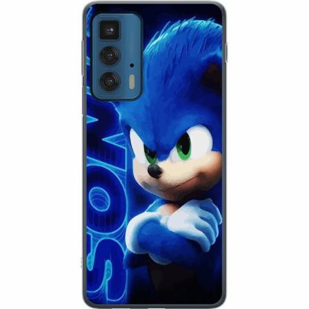 Motorola Edge 20 Pro Genomskinligt Skal Sonic The Hedgehog
