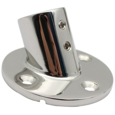 Kestävä 316 Ruostumattomasta Teräksestä Valmistettu Veneen Putken Pohja 60° - Runko Käsijohdin Putken Pohja Kiinnike