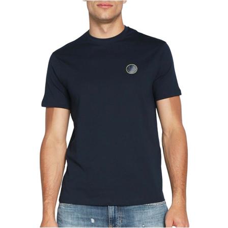 Armani Exchange Short Sleeve Shirts Blå, Herre Skjorter