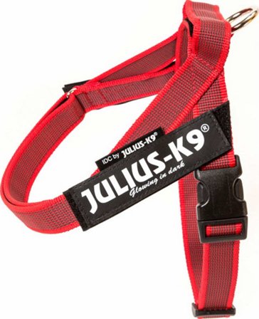 Julius-K9 C&G Idc Belt Harness Mini-Mini Dog Harnesses & Dog Collars Red Mini-Mini
