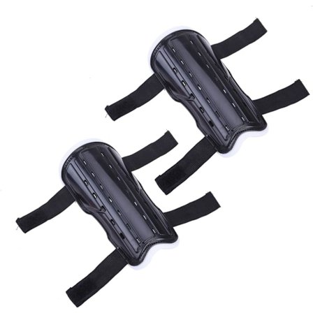 1 par Fotball Skinnbeskyttere Fotballbeskyttelse Utstyr Skinnlegg Beskyttelse Pustende Fotball E