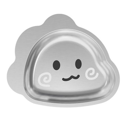 Toddler Rustfri Stål Silikone Sugekop Tallerken Elegant Gave Til Baby, Småbørn Og Børn