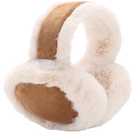 Ørevarmere i saueskinn, komfortable unisex-øreklokker, holder ørene varme for både menn og kvinner om vinteren.
