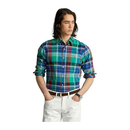 Polo Ralph Lauren Casual Shirts Grøn, Herre Skjorter, Størrelse: M