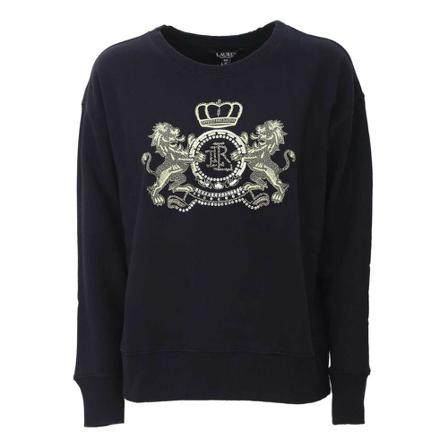 Ralph Lauren, Sweatshirts Zwart, unisex, Maat:S