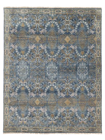 Stort Usak Indisk Tæppe 240X305 Uld