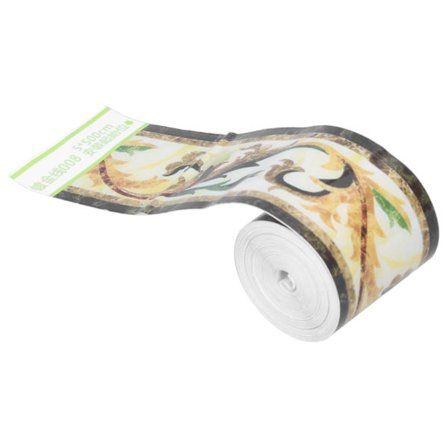 Tapetbård Kant Självhäftande Dekor för Vardagsrum Kök Badrum 5x500cm