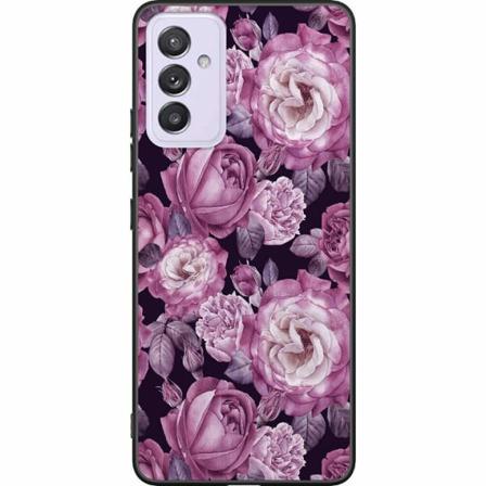 Samsung Galaxy A82 5g Svart Skal Blommor