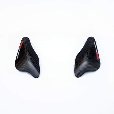 R&G RACING Carbon Tank Sliders - Triumph Daytona 675 2013-2016