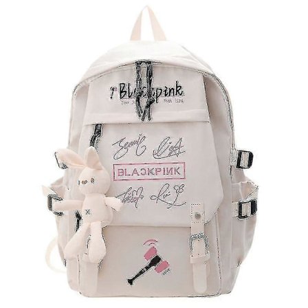Højkvalitets Blackpink Rygsæk Laptop Taske Skoletaske Bogtaske_Speciel Gave