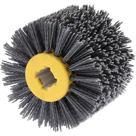 Nylonborste slipande borste för satinfinisher, 80-240 korn - 80 korn