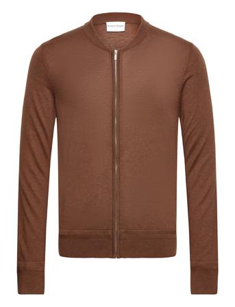 Bs Elias Regular Fit Knitwear Brown Bruun & Stengade