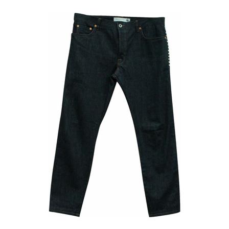 Valentino Vintage, Pre-owned Rockstud-Embellished Jeans In Cotton Denim Blauw, Heren, Maat:S