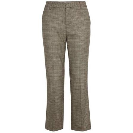 Pulz Jeans Bindy HW Pant Above Ankle Flared Brun, Dame