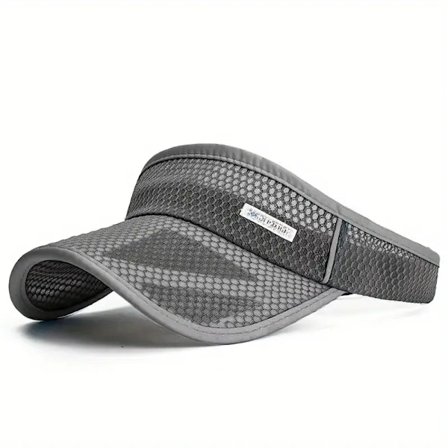 Åndbar Unisex Solbeskyttelses Visirhat med Bred Skygge og Honeycomb Design