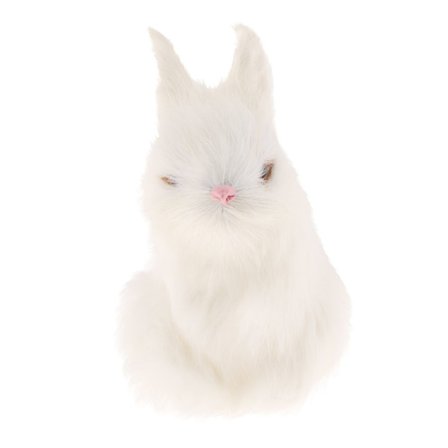 multi-size kanin staty trädgård ornament hem rekvisita modell figur 2