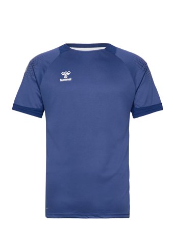 Hmllead S/S Poly Jersey Blue Hummel
