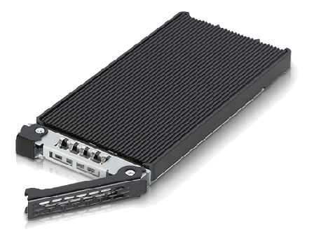 ICY DOCK ToughArmor MB834M2K-B - bevegelig lagerrack - M.2 NVMe Card - U.2