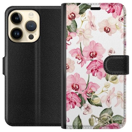 Yhteensopiva Lompakkokotelo Apple Apple iPhone 15 Pro Kukat