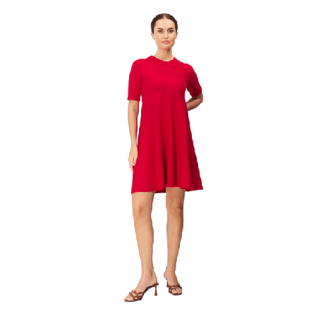 Jumperfabriken Elisa Dress Klänningar Dam Röd S