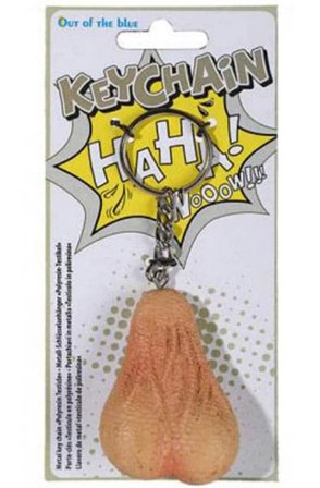 Kjøp Out Of The Blue Metal Key Chain Testicle - Nøkkelring | God pris