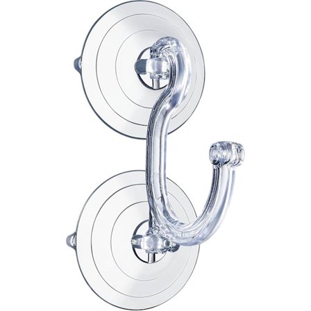 Julekrans dørhænger - Super sugekop krans hænger, hænger sikkert kranse på glasdøre og vinduer.