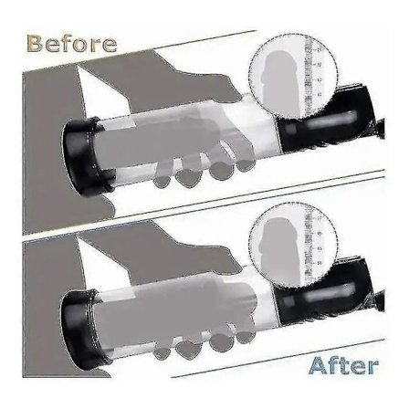 Treningsapparat for menn, stempelvakuumpumpe rekkeviddeforlenger hjelpemiddel