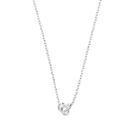 Drakenberg Sjölin Le Knot drop necklace Halsband Dam Silver ONESIZE