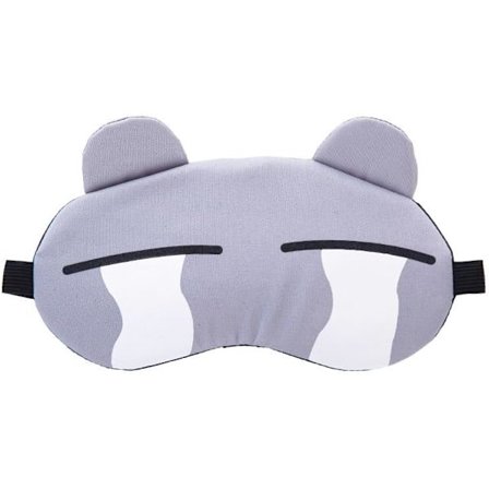 Øyelapp for soving, myk og komfortabel med stropp, blendingsøyedeksel egnet for dagsøvn, lunsjpauser, bilsoving, øye