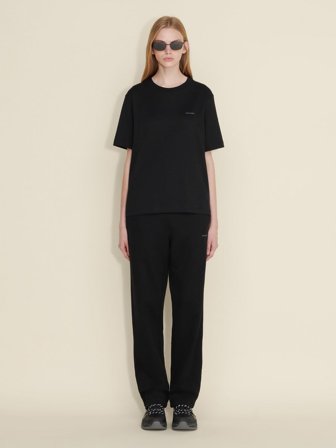 Holzweiler - Relaxed Sweatpants - Black - Womens - Extra Small