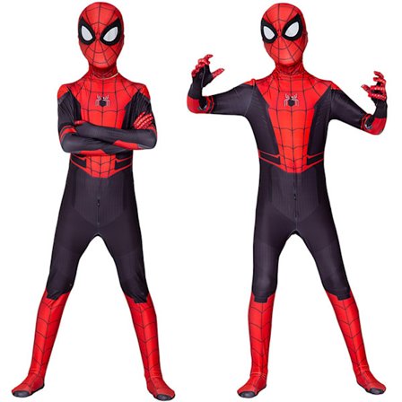 Spiderman Kostume Til Børn Halloween Rollespil Cosplay Jumpsuits - Perfekt