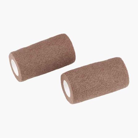 Biltema - Selvklebende bandasje 10 x 450 cm brun
