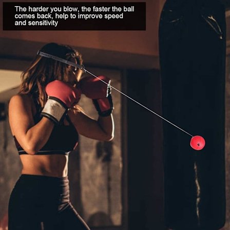 Reflex Boksing Ball Boksing Trening Hastighet ??Ball med Hodebånd for