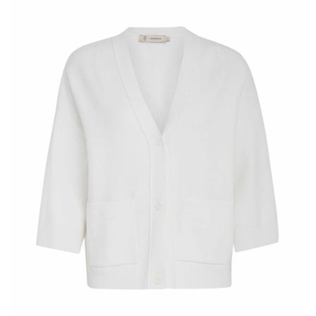 Peppercorn, Cardigan Cloud Dancer Wit, Dames, Maat:M
