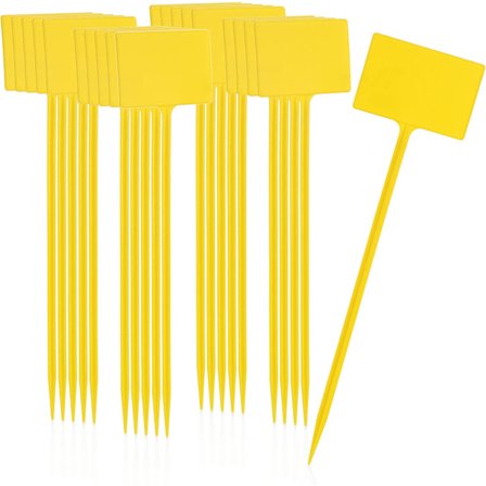 20x plantetiketter - store kort til mærkning af planter - haveetiketter