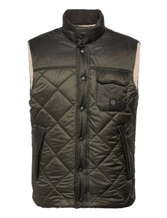 Jprblusarge Reversible Vest Vest Khaki Green Jack & J S