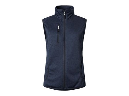 matterhorn Fleeceväst Croz dam blåmel 40 - Lyreco - Arbetskläder - Arbetsvästar - Funktionsväst