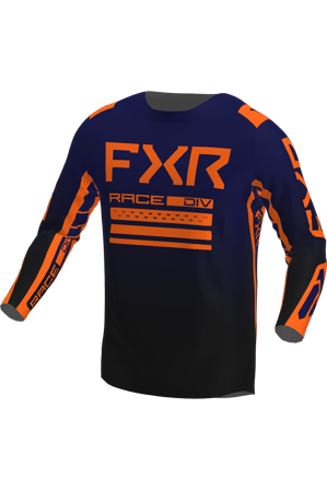 Bluză Motocross FXR Contender Midnight/portocaliu 3XL