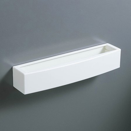 (Hvid) Justerbar Hængende Sko Organizer - Plastik Væghængt Sko Stativ, Over Døren Sko Organizer, RV Opbevaring