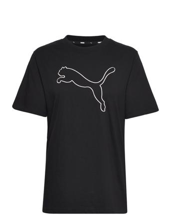 Her Tee T-shirts & Tops Short-sleeved Musta PUMA