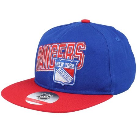 Outerstuff - NHL Blå snapback Keps - Kids New York Rangers NHL Blue/Red Snapback @ Hatstore