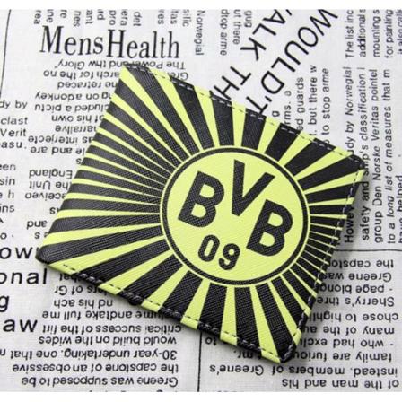 Juventus Chelsea Barcelona Real Madrid Arsenal Liverpool, PU-lompakko kolikkokotelo korttien s ilytykseen Borussia Dortmund