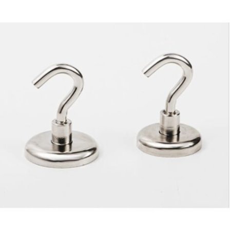 Magnetisk krog, stærk magnet, kraftig loftkrog til krydstogt, 4 stk. magnetiske kroge