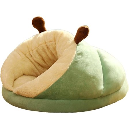 Plush Katteseng, Hyggelig Hule Design, Blød Vinter Seng til Små Dyr, Indendørs Brug