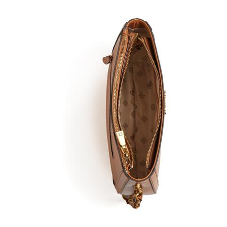 Guess, Shoulder Bag Bruin, Dames, Maat:ONE Size