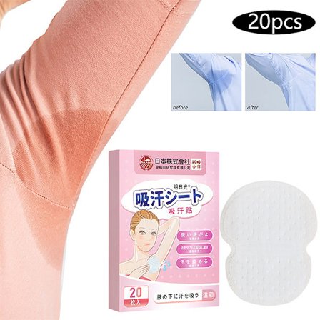 20:a Armhåla Sweat Pads Stickers Sommar Underarm Guard