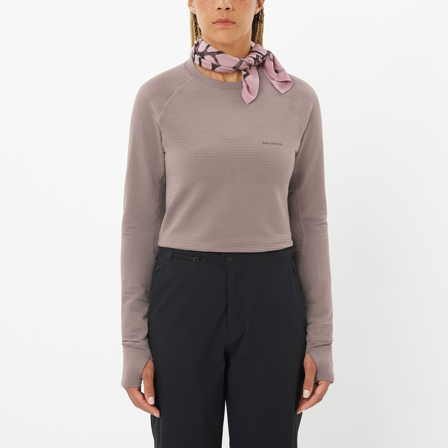 Salomon - Women's Midlayer Sntial Lightwarm Cn W