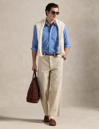 Polo Ralph Lauren Featherweight Mesh Shirt - Blue - XS