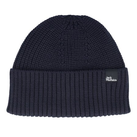 Jack Wolfskin - Blue - cuff - Beanie - Schwansee Beanie Dark Navy Cuff - Hatstore
