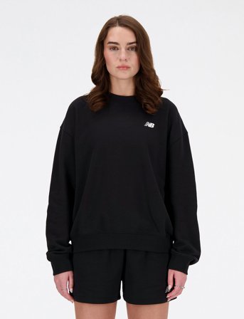 New Balance Sport Essentials French Terry Crew - Black - L